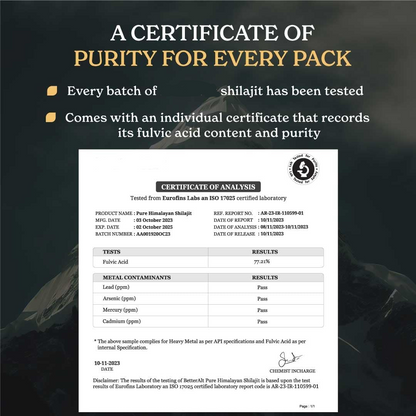 Pure Himalayan Shilajit